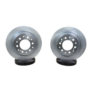 Toyota Tacoma TRD Pro Brake Rotors (2) - Rear - Baer Brakes - Claw Performance Slot/Zinc - `24-`25